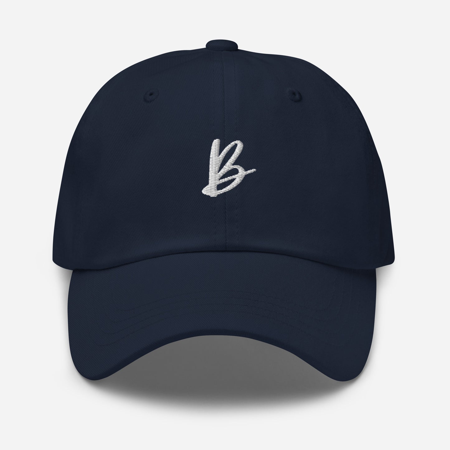 B logo Dad hat