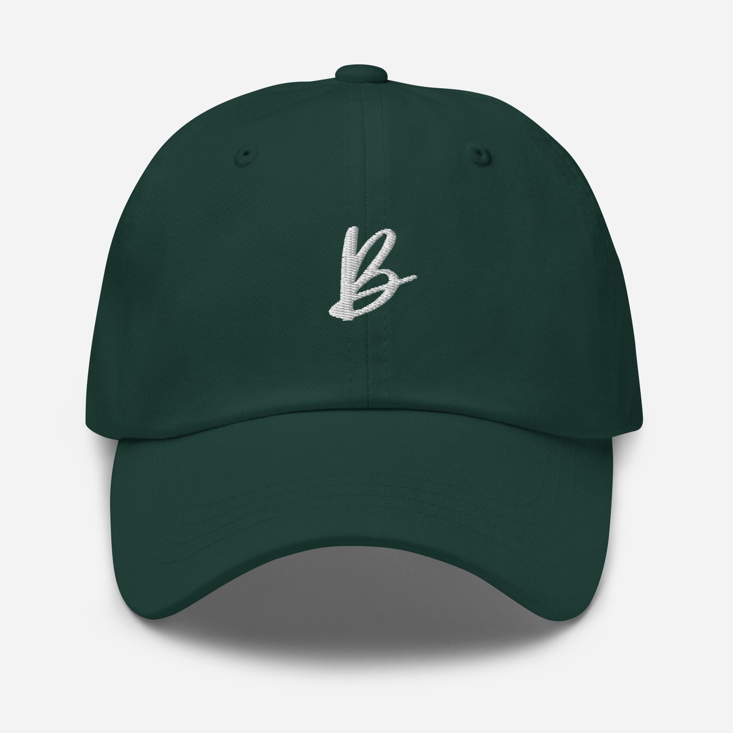 B logo Dad hat