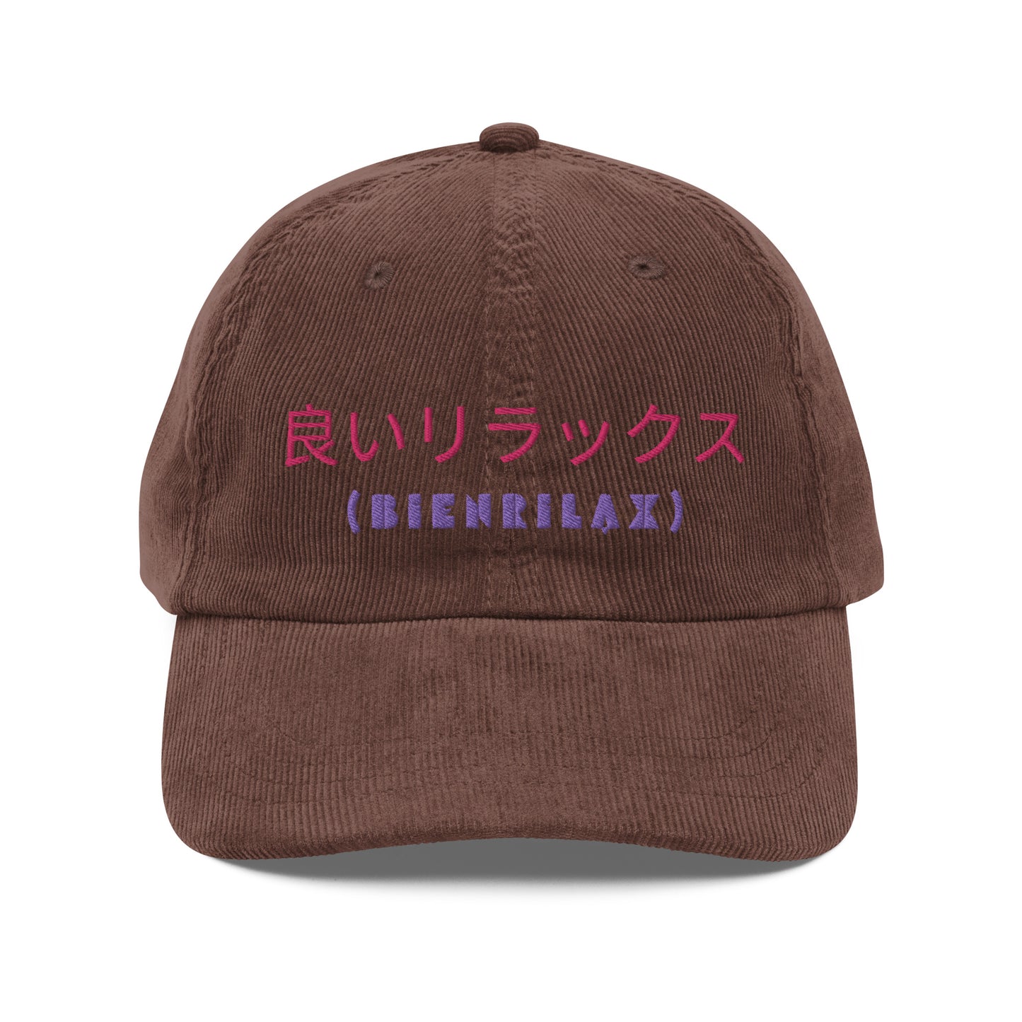 BienRilax Retro Japan Corduroy Hat