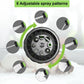 8 in 1 High Pressure Foam Pet Shower Gun Adjustable Hose Nozzle Multifunctional Tool for Dog Cat Bath Garden Vehicle Washing