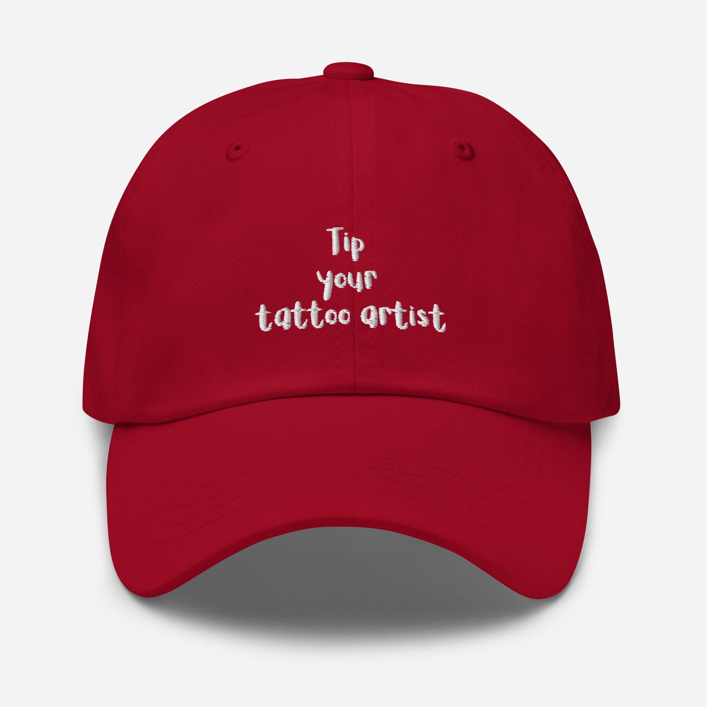 Tip Your Tattoo Artist Dad hat