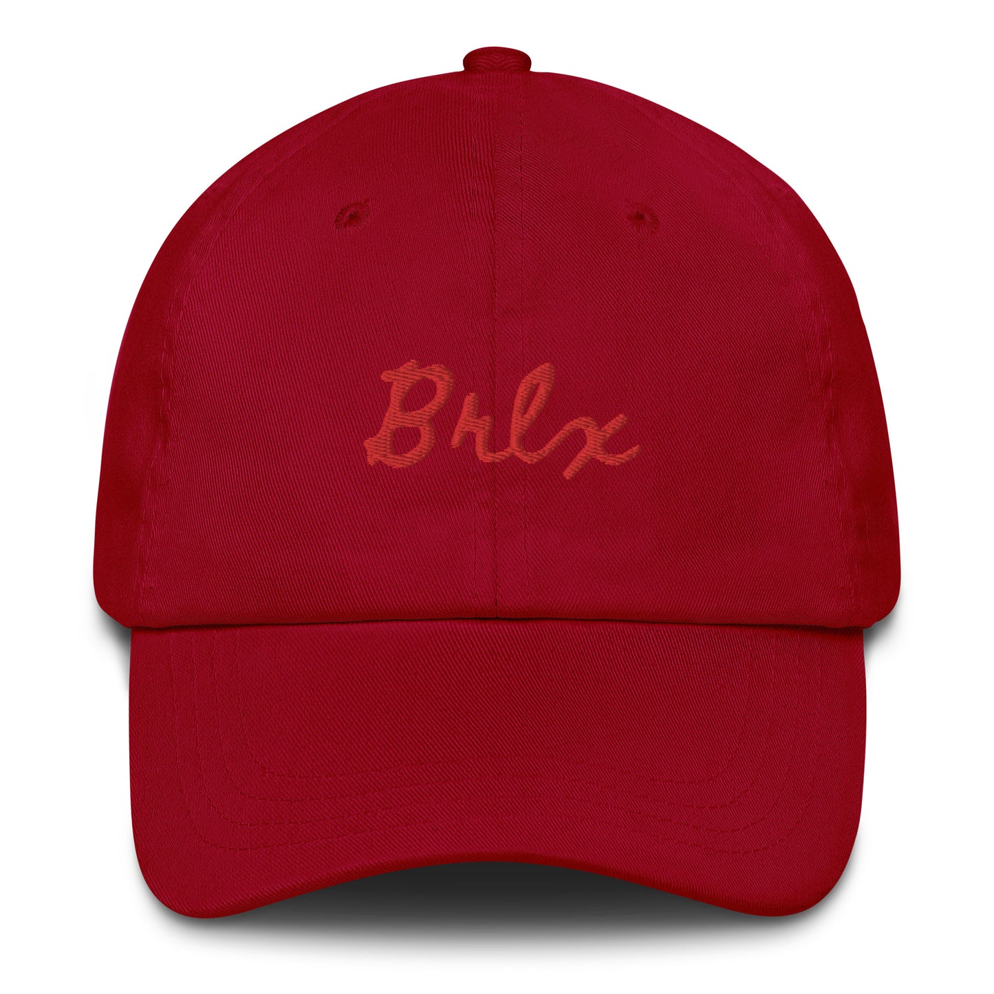 Brlx Red Dad hat