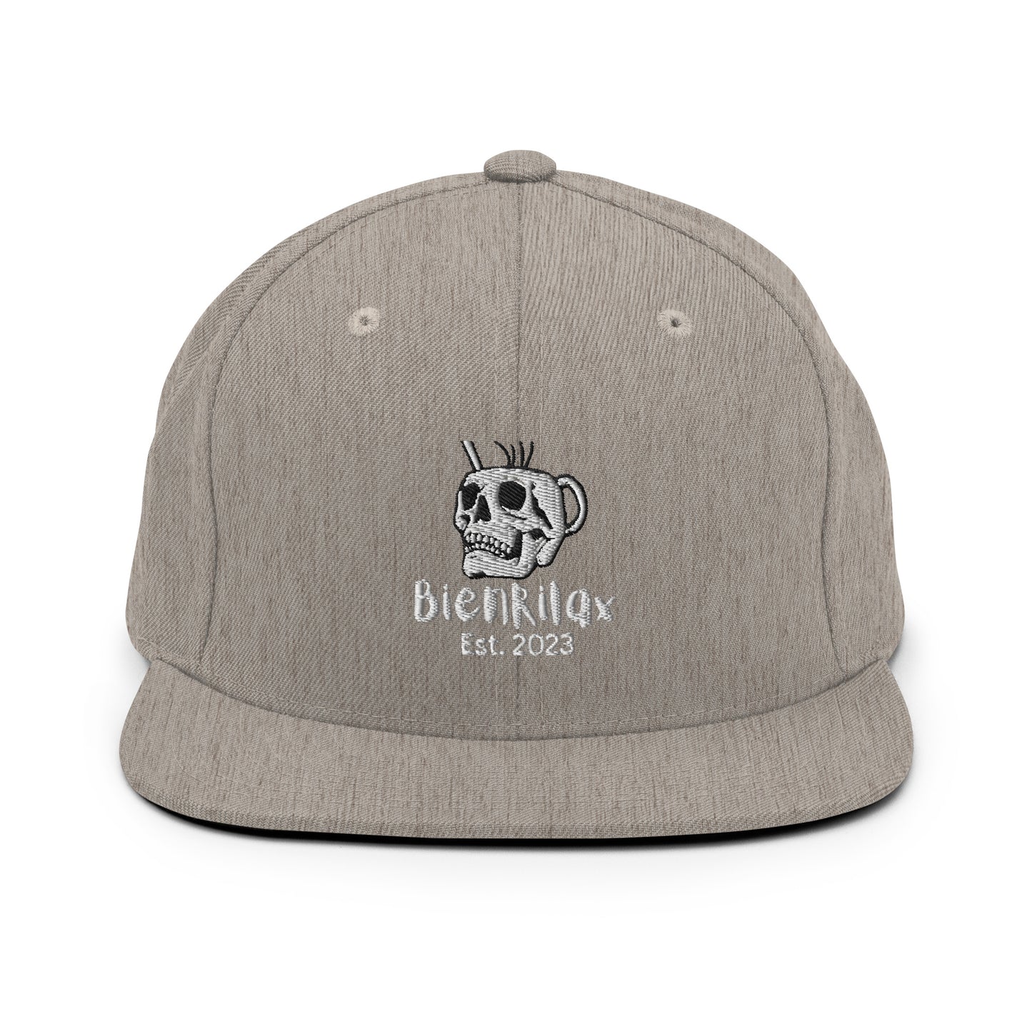 Skull #1 BienRilax Snapback Hat