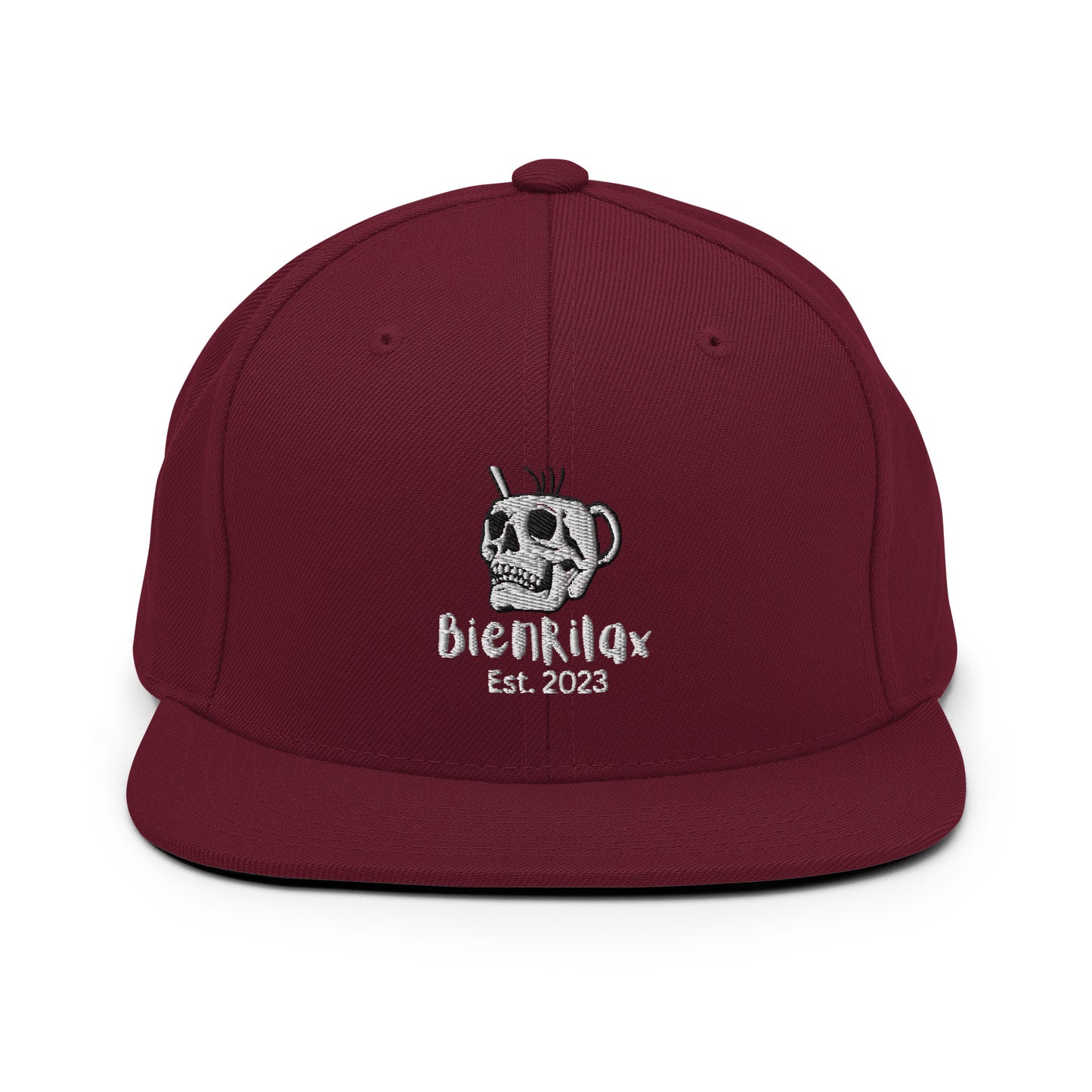 Skull #1 BienRilax Snapback Hat