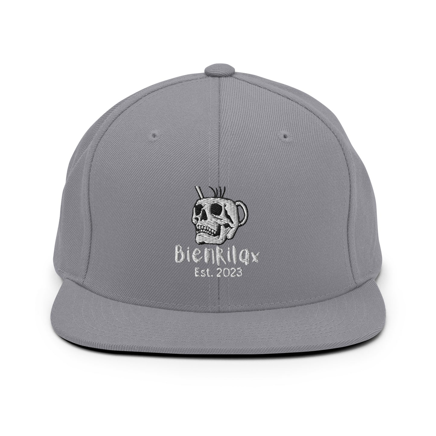 Skull #1 BienRilax Snapback Hat