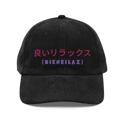 BienRilax Retro Japan Corduroy Hat